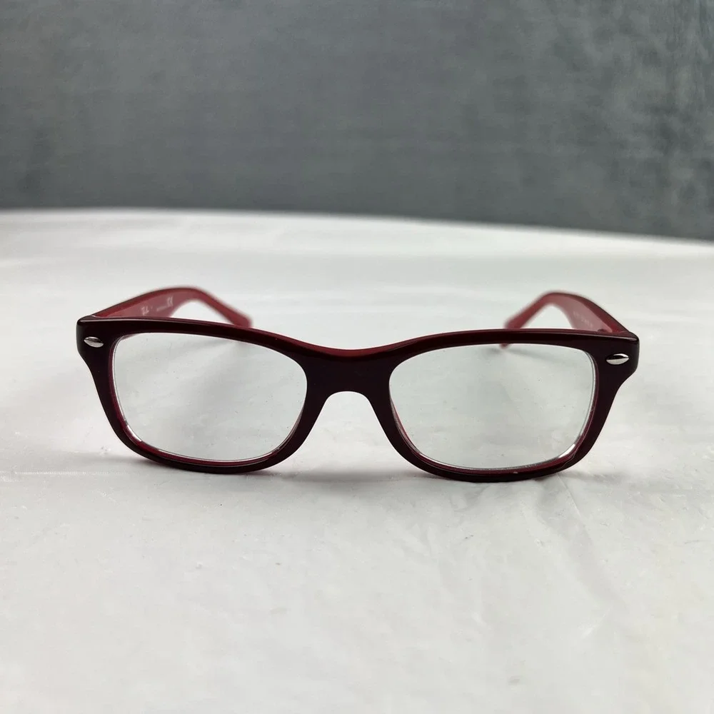 RAY BAN Kids RB1531 3592 Burgundy Eyeglasses 46-16-125 - Flex Frames Only